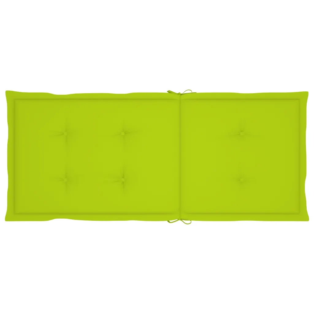 Sedie da Giardino Reclinabili 3 pz con Cuscini Massello Acacia cod mxl 74116