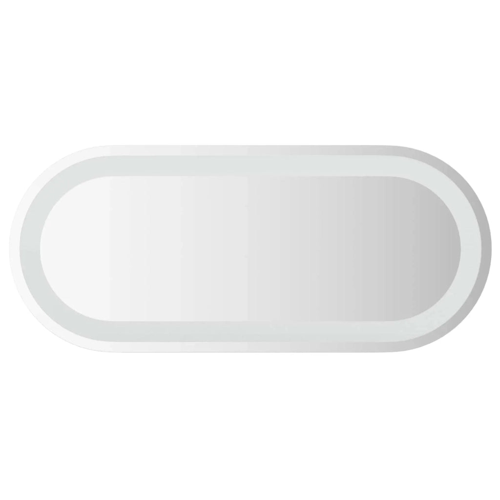 Specchio da bagno LED Trasparente 70 x 30 cm vetro temperato 42045852