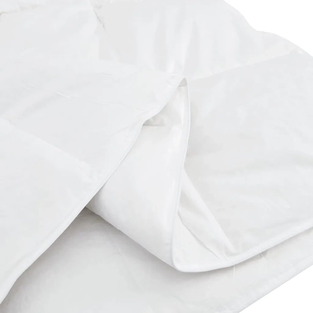 vidaXL Quilt e Piumini Bianco 155 x 220 cm Piume