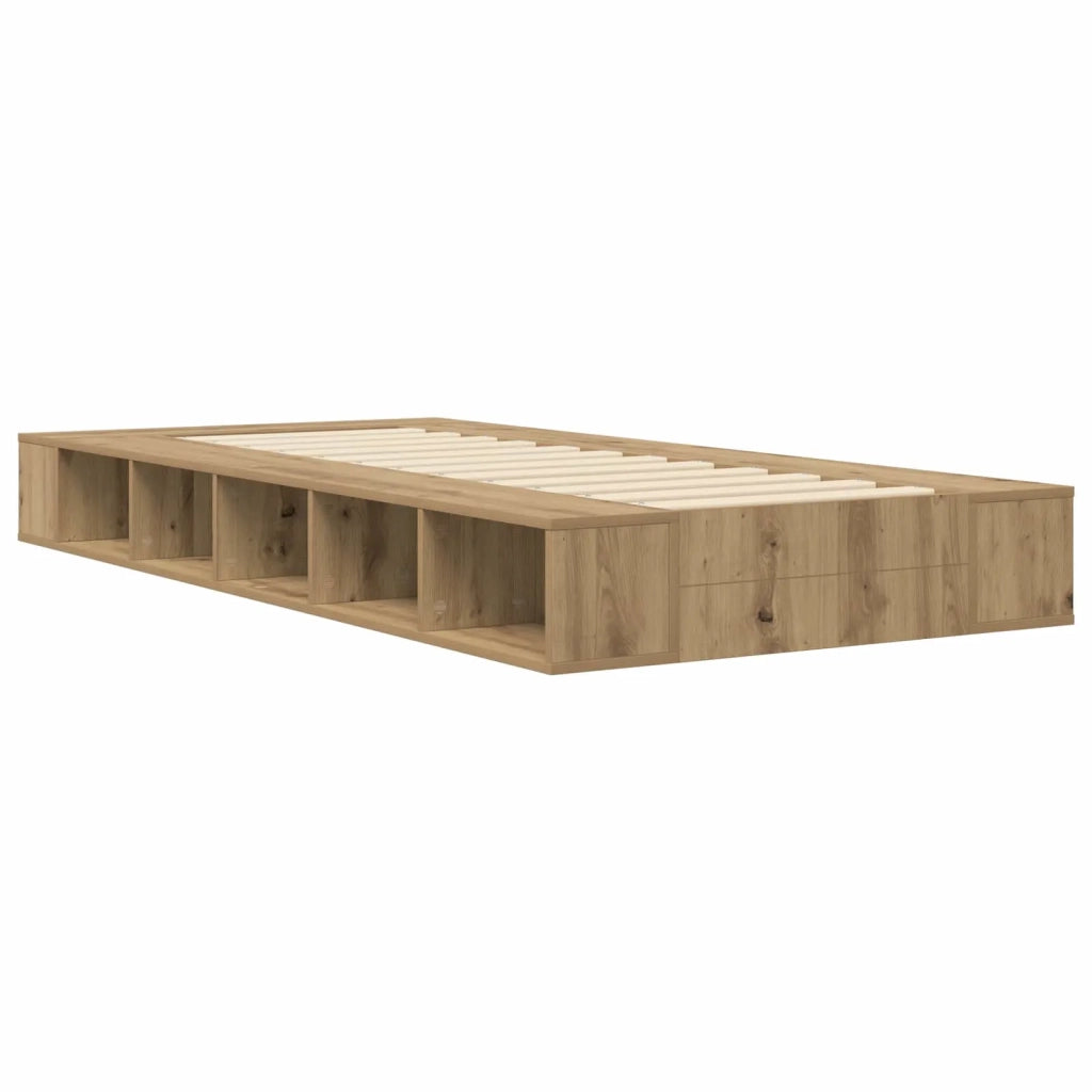 Telaio del letto con storage Rovere Artigianale 80 x 200 cm 3429556