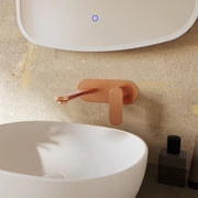 Miscelatore lavabo ad incasso rame spazzolato | Margot
