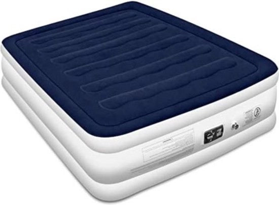 Airbed per 2 Persone - Inclusa Manopola per Facilità - Airbed per Interno e Esterno - Idrorepellente e Ideale per Avventure