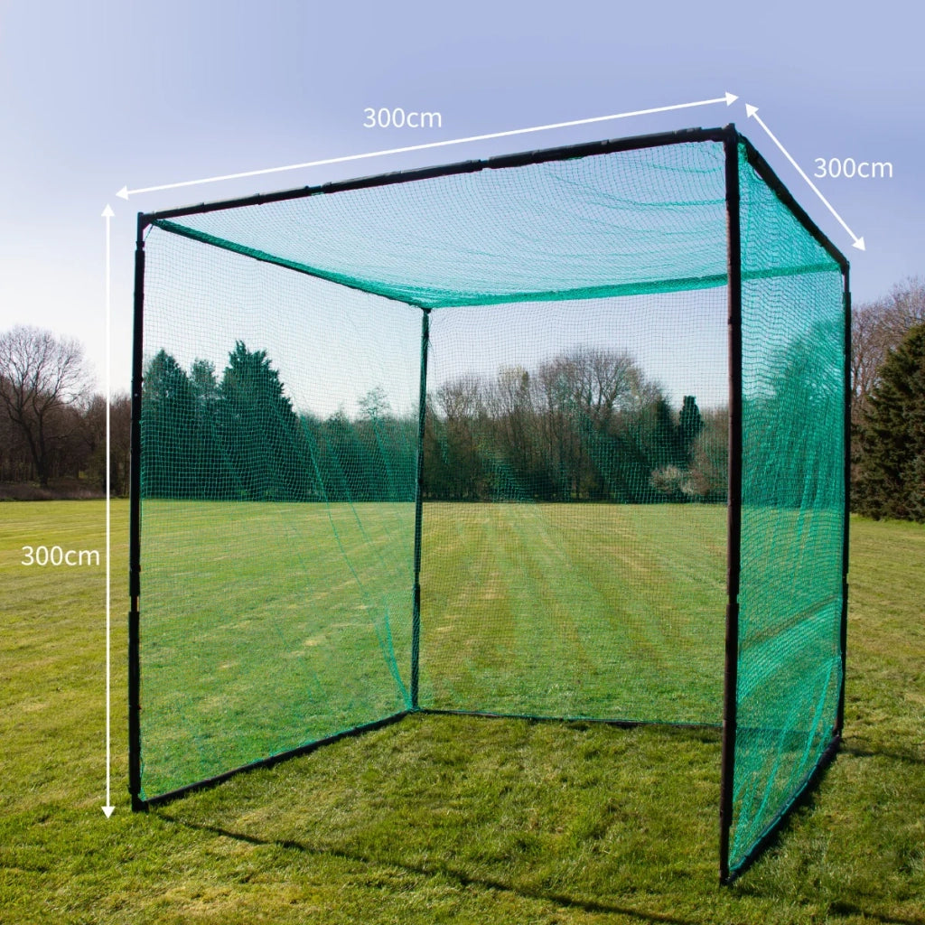 Gabbia di allenamento golf 10ft 3m alto impatto che colpiscono la rete Tappetino erba artificiale