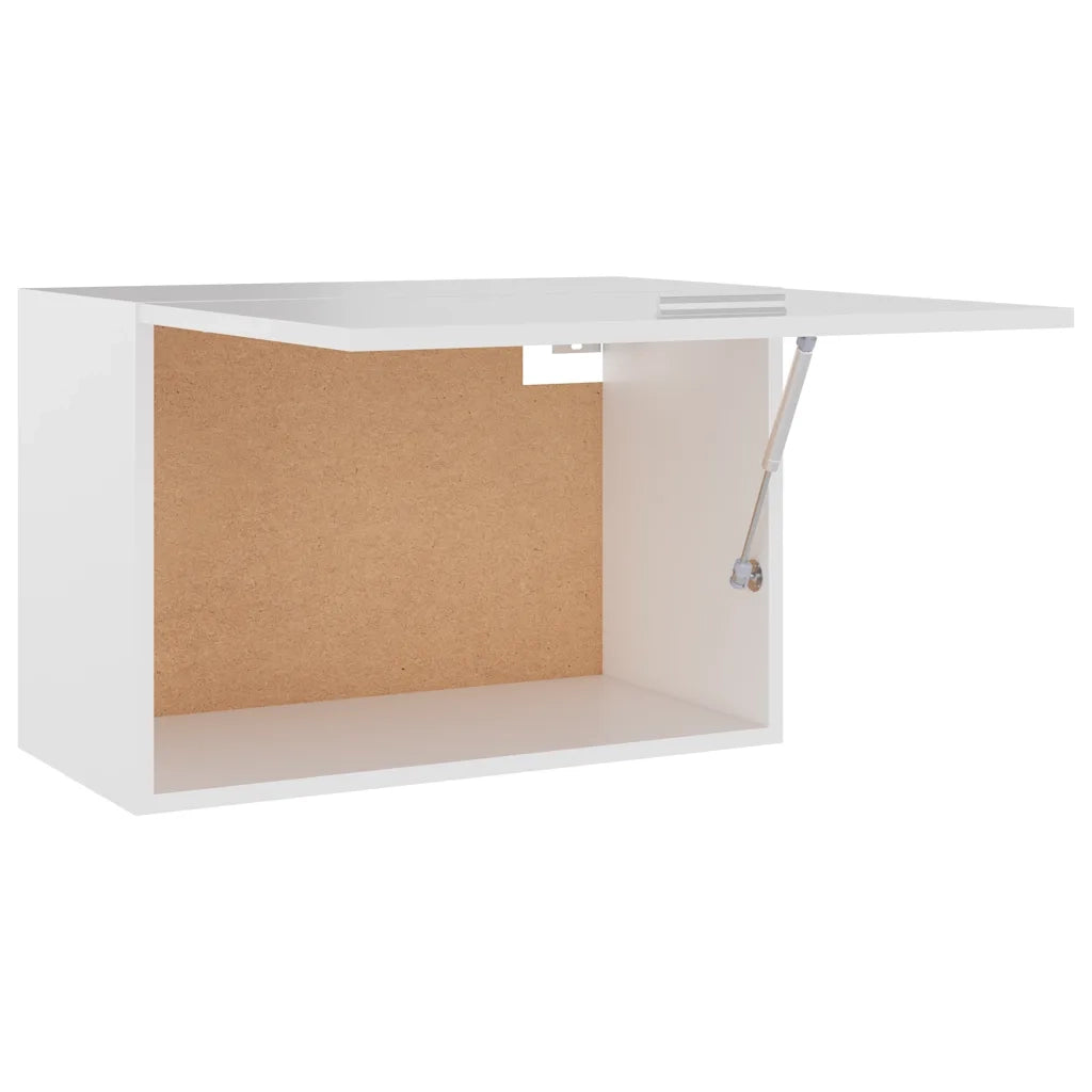 Mobile Pensile “Lyon” Bianco 60x31x40 cm in Legno Multistrato 802513