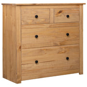 Buffet credenza cassettiera armadio mobile contenitore organizer per cucina soggiorno salotto 80 x 40 x 83 cm Pino gamma Panama marrone 02_0029659
