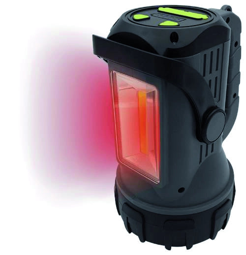 Luxen TORCIA RICARICABILE CON POWERBANK, LUCE FRONTALE E LATERALE, 5W, 250-350 lumen