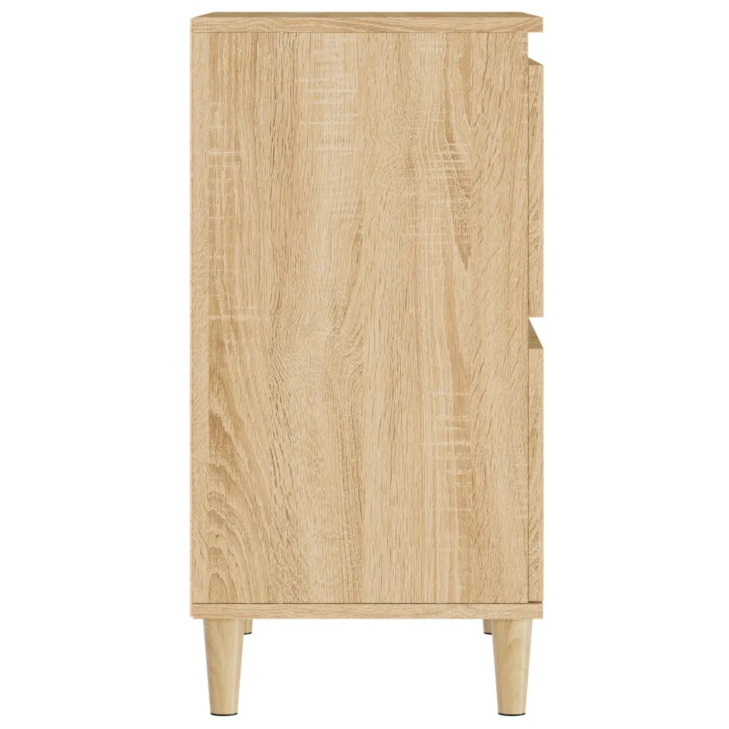 Credenze 3pz Rovere Sonoma 60x35x70 cm in Legno Multistrato 3185770