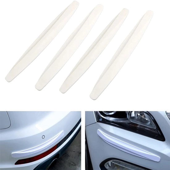 Strisce di protezione impermeabili - Protezione universale per angoli - Autoportante - Autoadesiva - PVC - 4 pezzi 41x5,2 cm