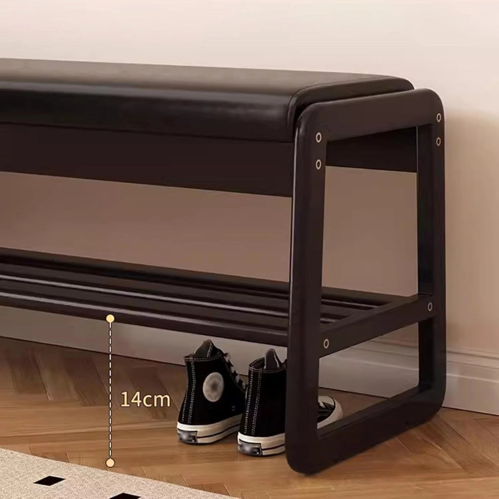 scarpiera Scarpiera in Legno Panca Organizzatore per riporre Scarpe con Sedile - Panca Ideale per Ingresso Corridoio per Piccoli Appartamenti, Dimensioni 80 x 34 x 42 cm