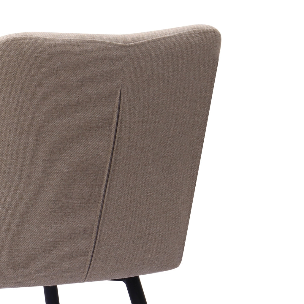 Sedie da Pranzo con Braccioli e Gambe in Metallo ¨C MINIMAL ¨C Set 2 Pezzi, Seduta Larga