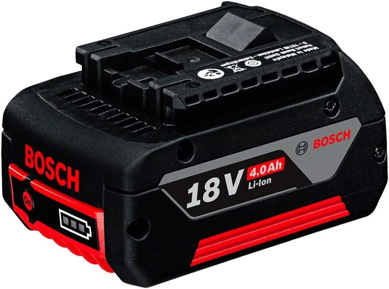 BOSCH Kit 18V BK2010BAG (Trapano a Percussione GSB 18V-60 C + Smerigliatrice GWS 18-125 V-LI + 2 Batterie di 4,0 Ah + Caricabatterie + Borsa)
