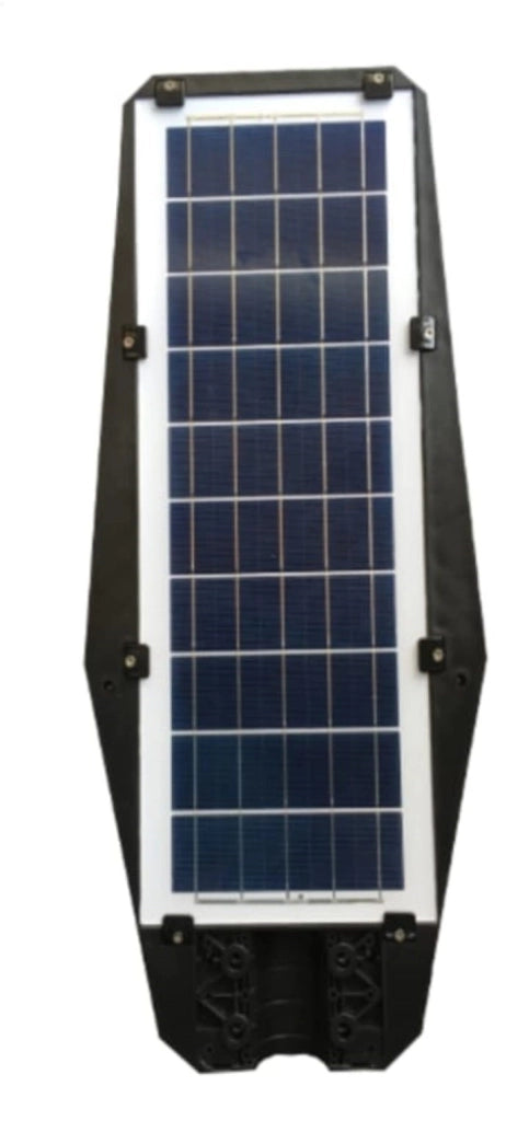 LAMPIONE 600W PANNELLO SOLARE INTEGRATO CREPUSCOLARE IP65 LUCE Fredda 130lm/w - Benovo