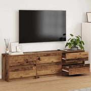 Unità TV 2 pcs Legno vecchio 180 x 34 x 50 cm Legno multistrato 3385628