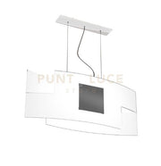 TETRIS COLOR SOSPENSIONE 75CM. 1 LUCE GRIGIO ANTRACITE 1121-S75-GA