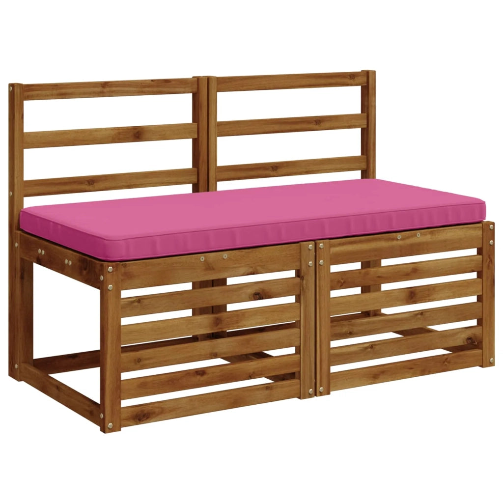 Cuscino per Panchina a 1 Pezzo VUGHT 100% Poliestere Rosa 951854