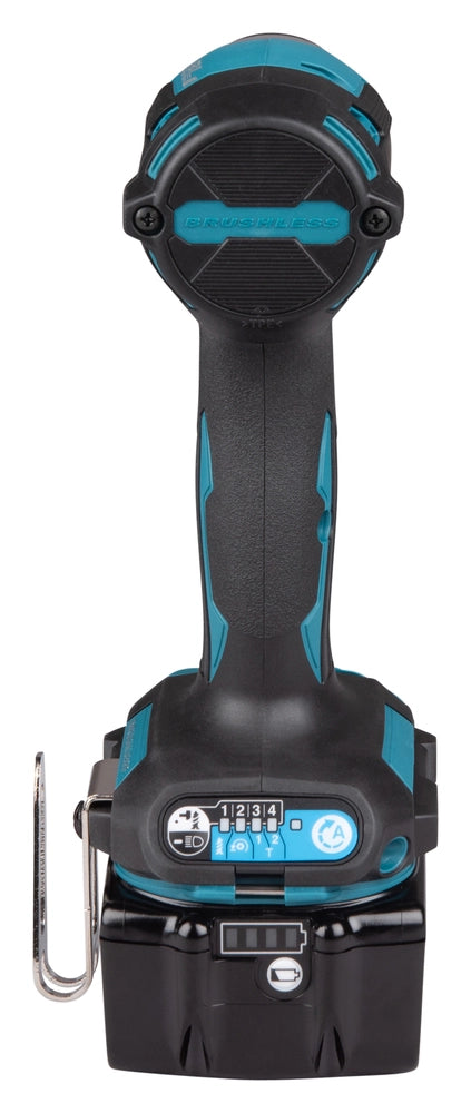 Makita DTD173RTJ Avvitatore a Impulsi Brushless 18V con 2 Batterie 5,0Ah e Caricatore