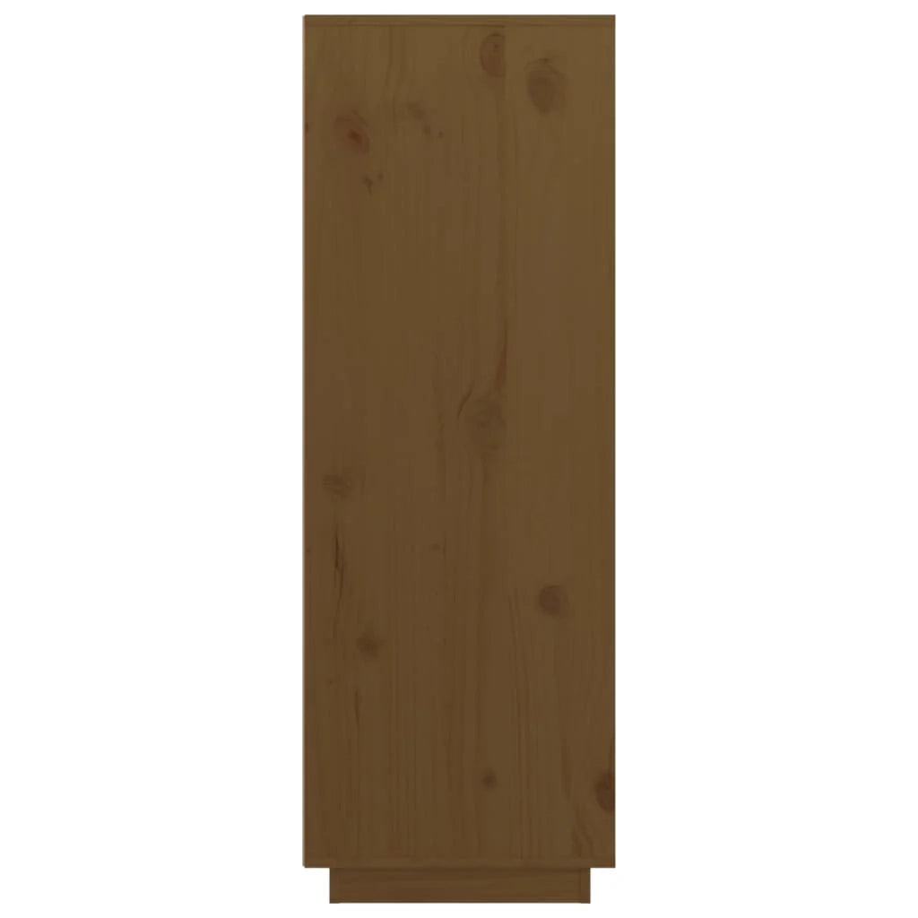 Buffet credenza cassettiera armadio mobile contenitore organizer cucina soggiorno salotto alto 89 x 40 x 116,5 cm legno di pino massiccio marrone 02_0034760