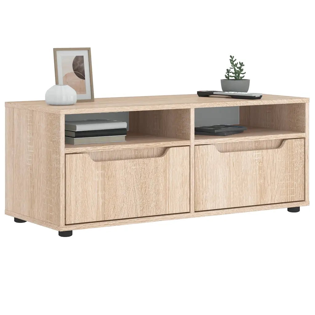 Mobile TV VISNES Rovere Sonoma 100x40x38 cm Legno Multistrato