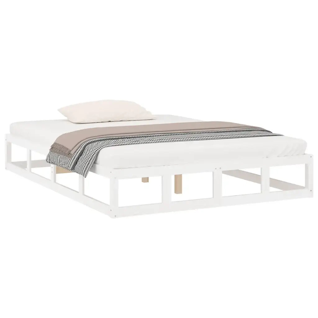 Giroletto Bianco 140x200 cm in Legno Massello cod mxl 59186