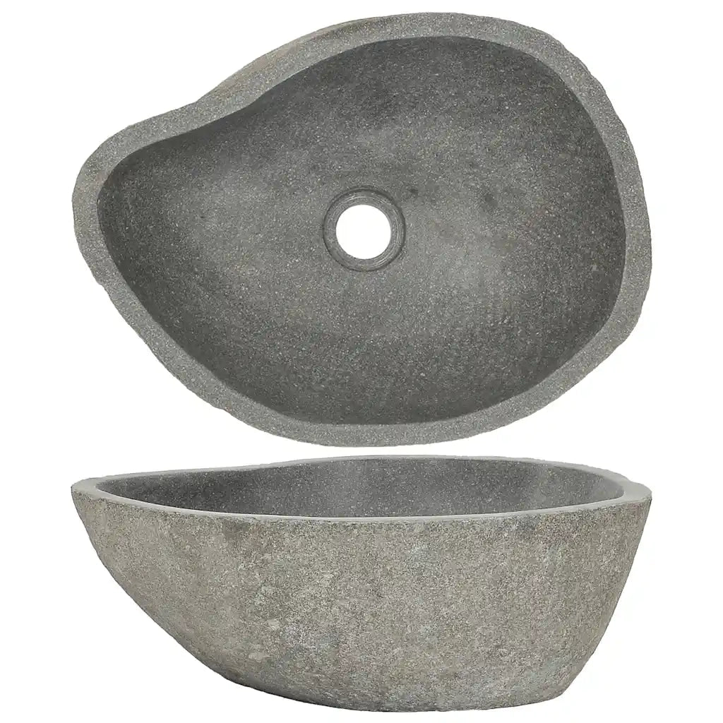 Lavandino in Pietra di Fiume Ovale (37-46)x(29-36) cm 146213