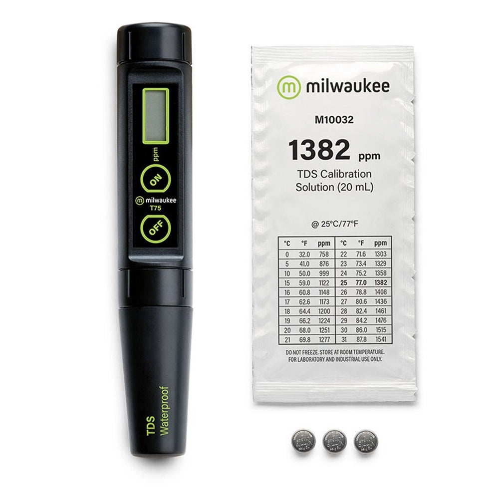 Milwaukee T75 TDS Tester - misuratore digitale di sali disciolti