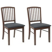 Sedie da pranzo 2 pz | Sedie da cucina Marrone Chiaro 50 x 52,5 x 91 cm