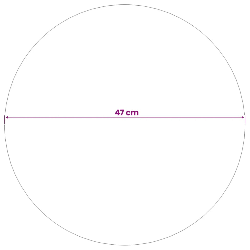 Palla Spazzolata Ø 47 cm Argento Acciaio Inossidabile 201 42008419