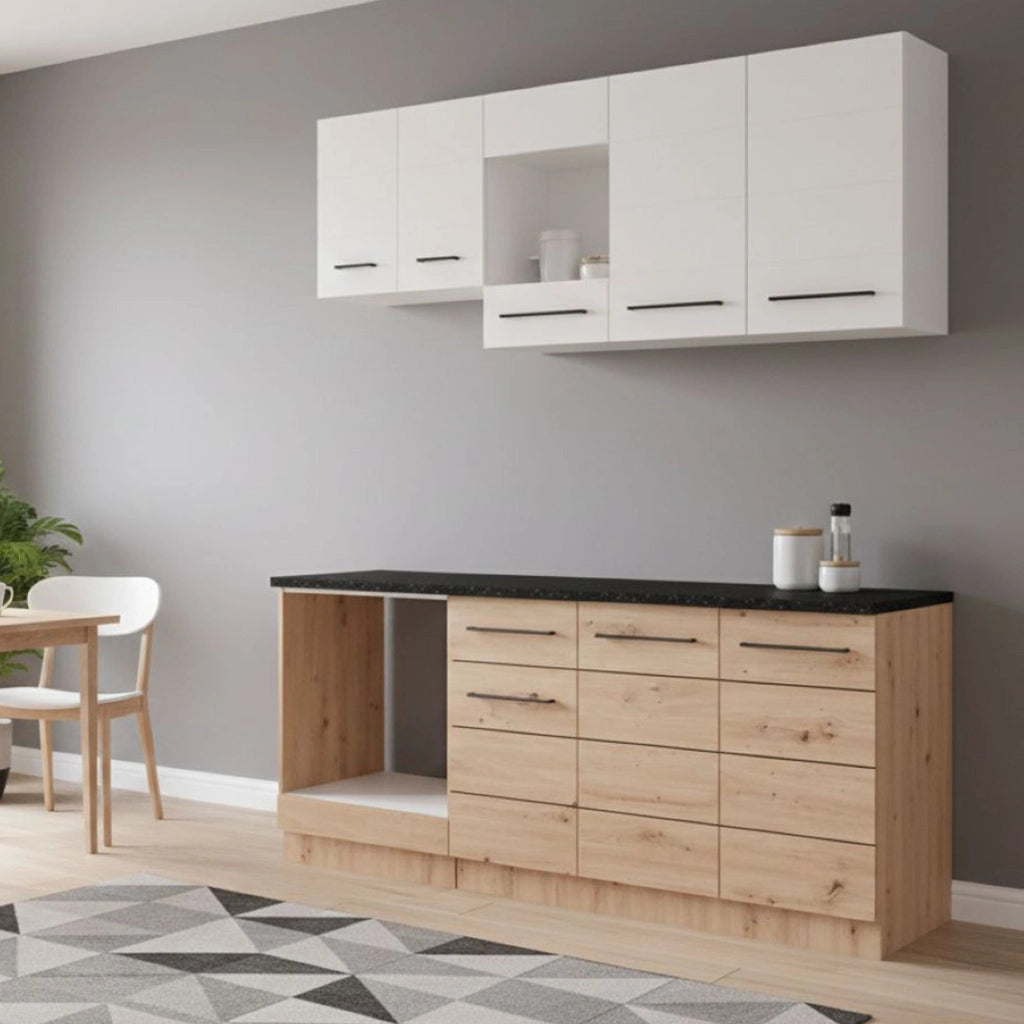 Cucinino Colombo, Cucina un Cassetto, Elettrodomestici non inclusi, Bianco