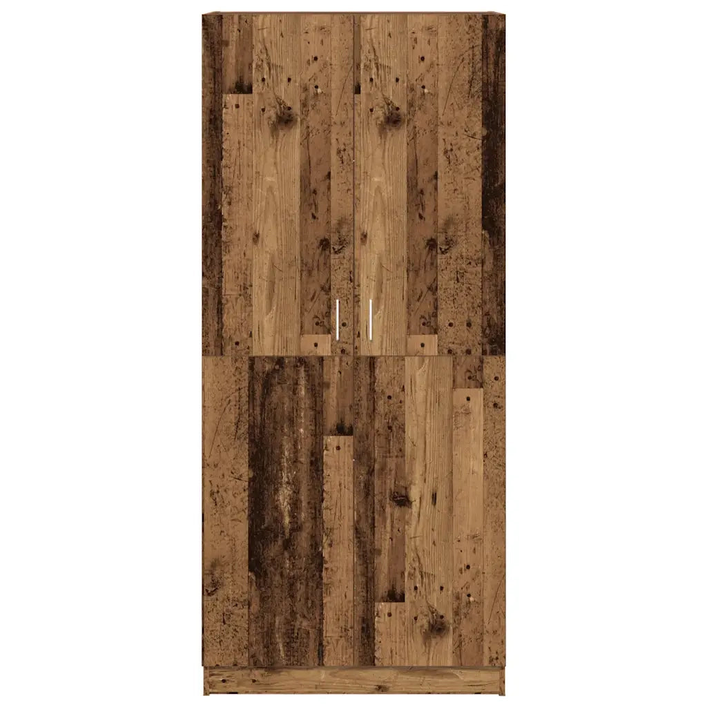 Armadio Legno Antico 80x52x180 cm in Truciolato 855882