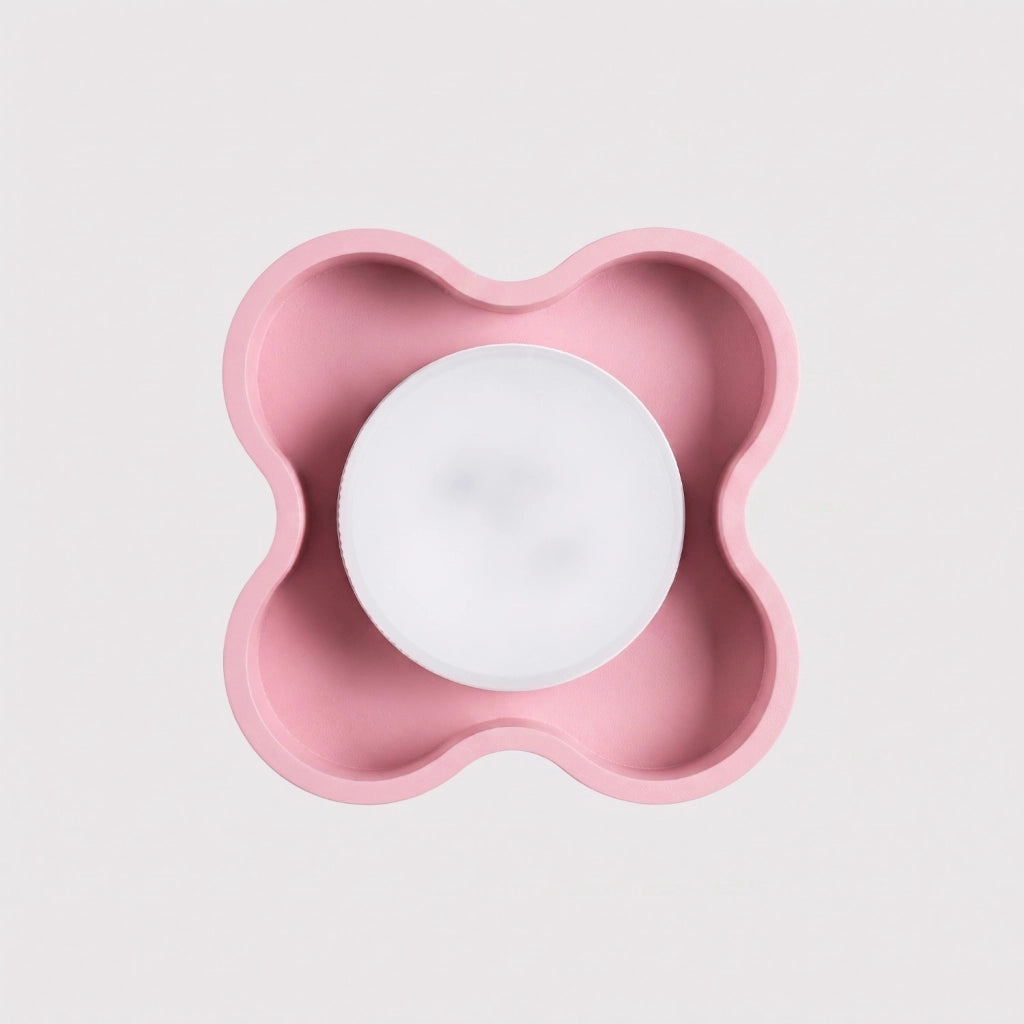 Plafoniera OVIO 1 rosa Gx53