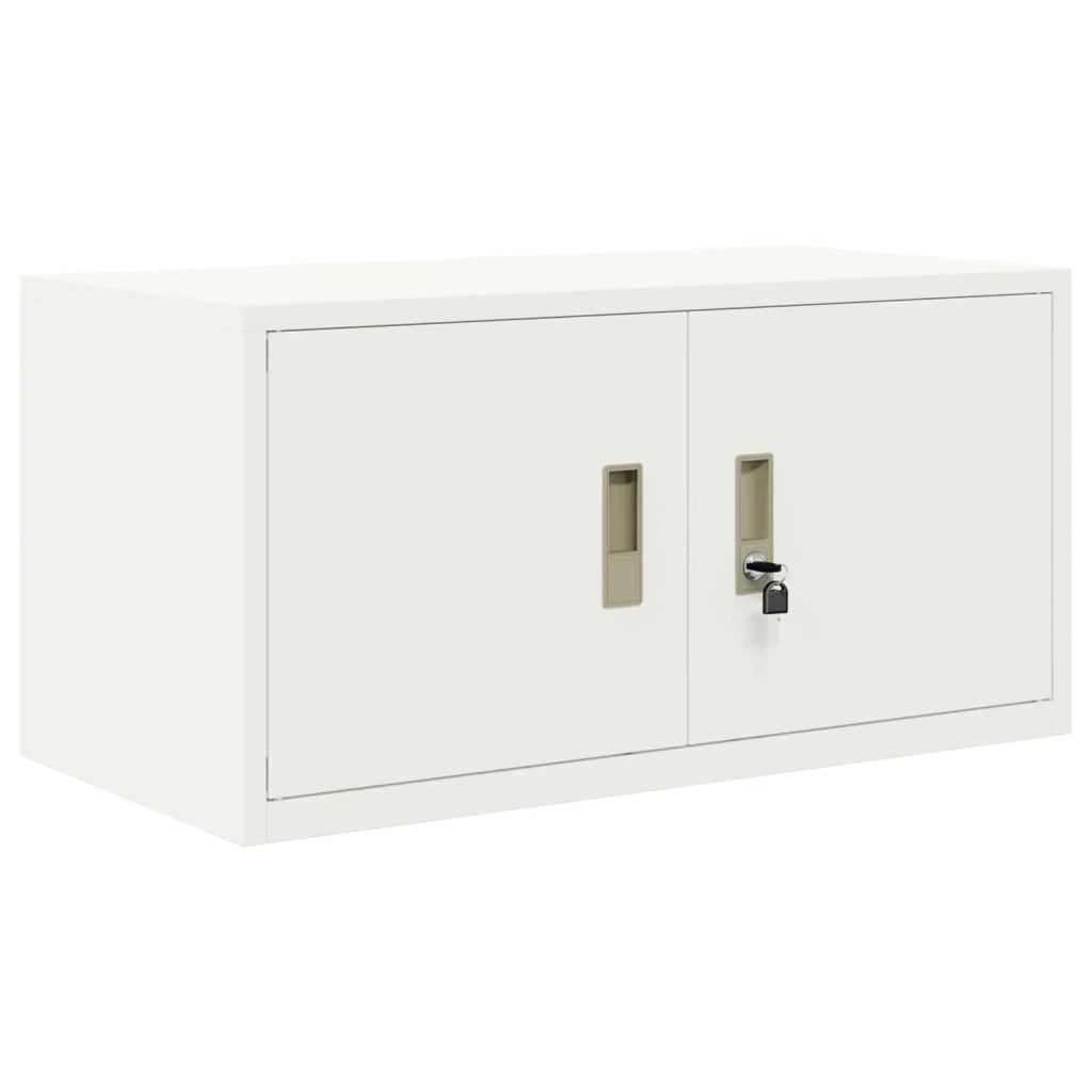 Armadio Bianco 80 x 40 x 40 cm Acciaio 891675