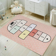 Tappeto di salto per bambini, pavimento di gioco per la camera dei bambini, tappeto di salto per ragazze e ragazzi, tappeto di salto per bambini (80 x 120 cm)