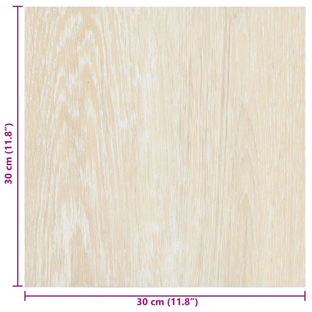 Plance per Pavimentazione Autoadesiva 30,5 x 30,5 cm 20 pcs PVC 42046383