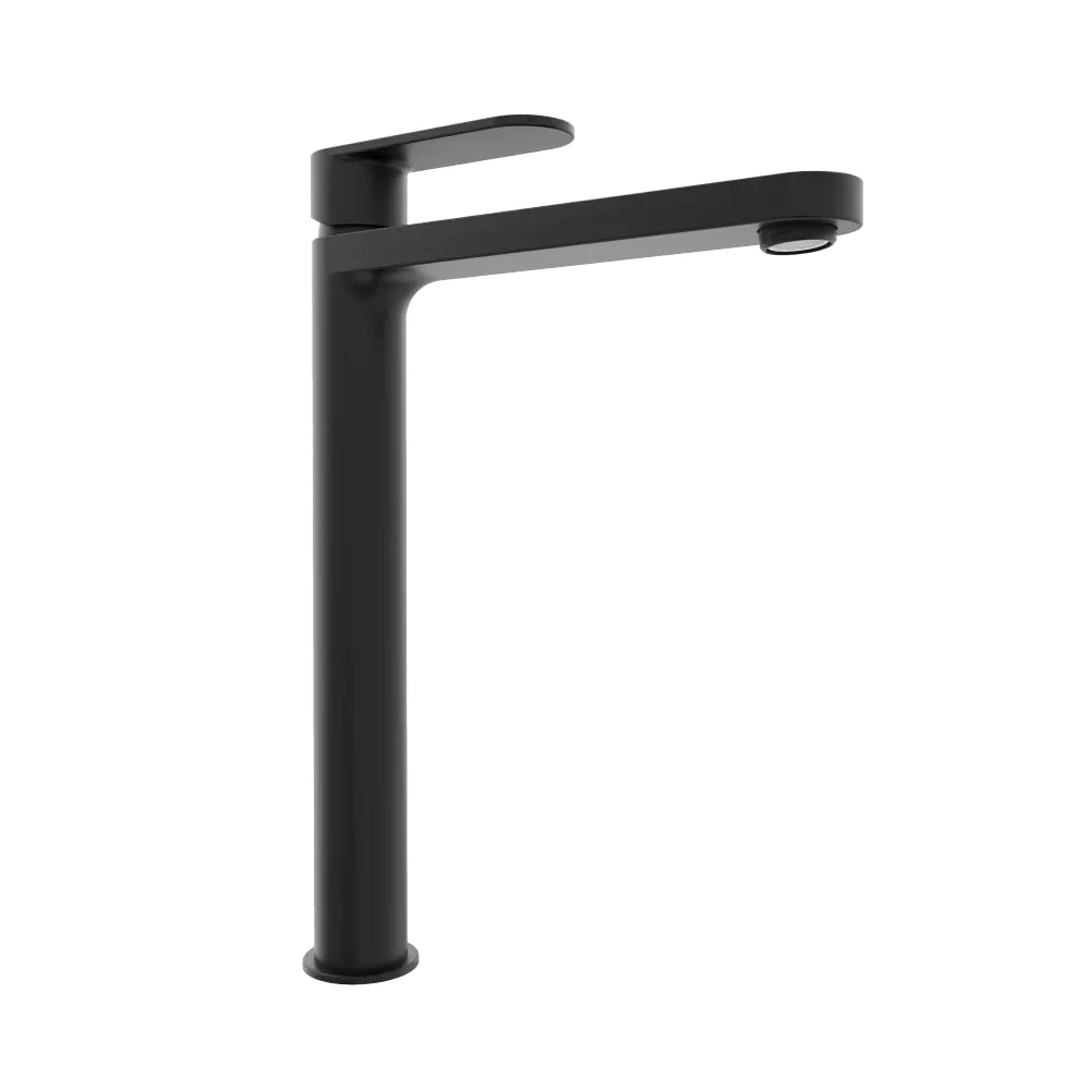 Set miscelatori lavabo alto bidet miscelatore esterno doccia nero opaco | Margot