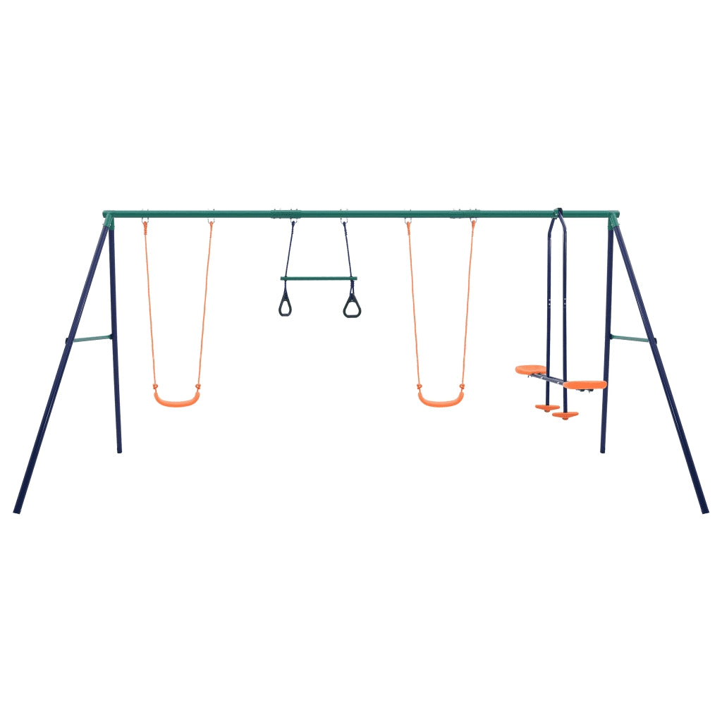 Set Altalene con Anelli per Ginnastica e 4 Sedili in Acciaio CFW8743300