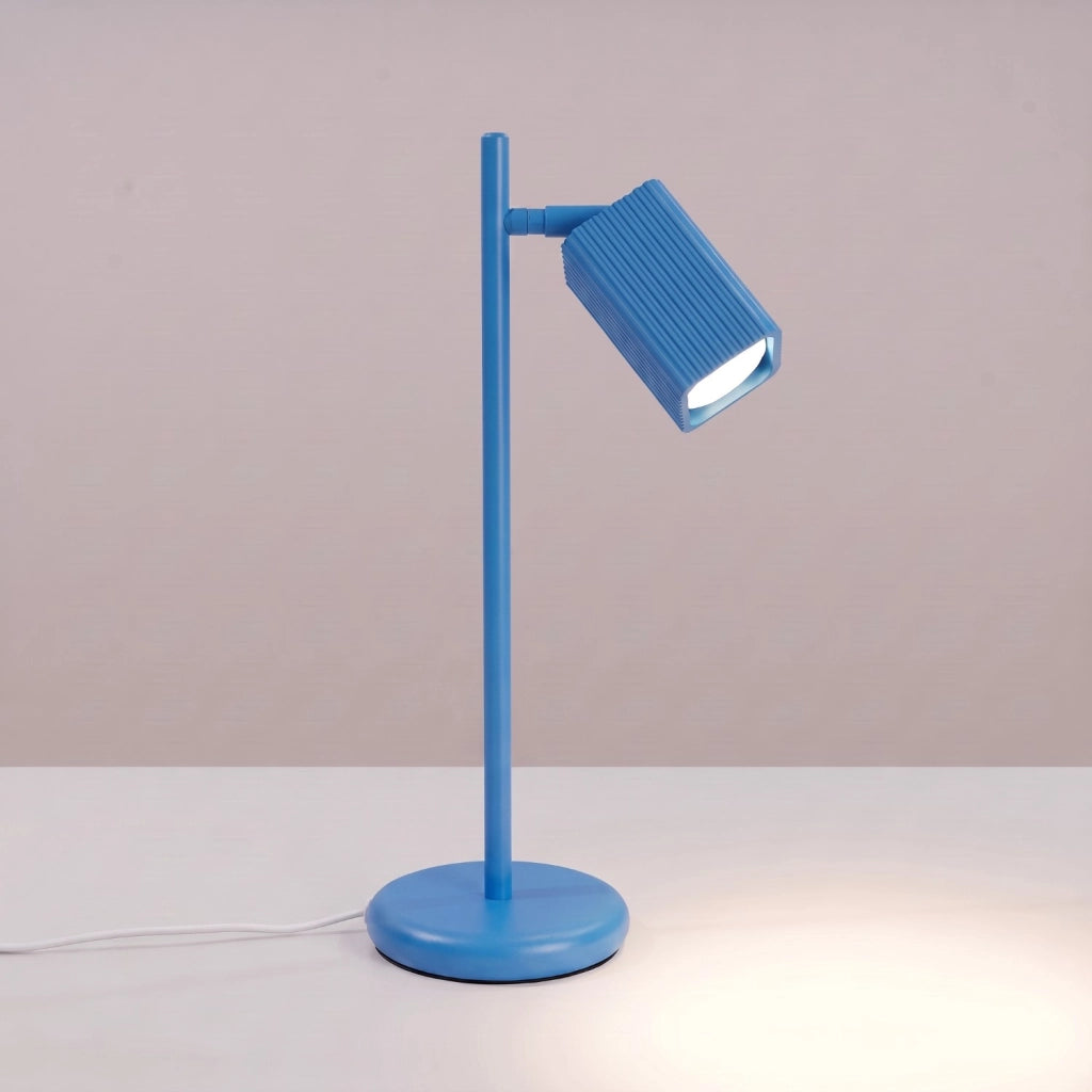 Lampada da tavolo RAYO azzurra