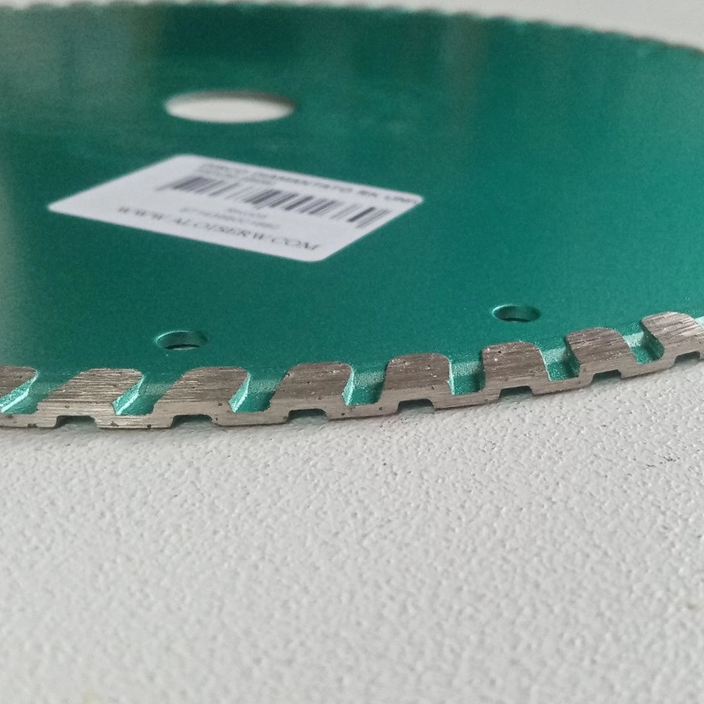 Sankyo rk 230mm disco diamantato universale per taglio cemento, cemento armato, granito, mattoni