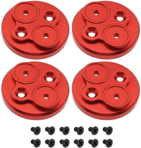 Accessori per Drone - Protezione per Mavic Mini 2 - 4 pezzi - Raccordi in Alluminio - Stoffa e Acqua Resistenti - Rosso