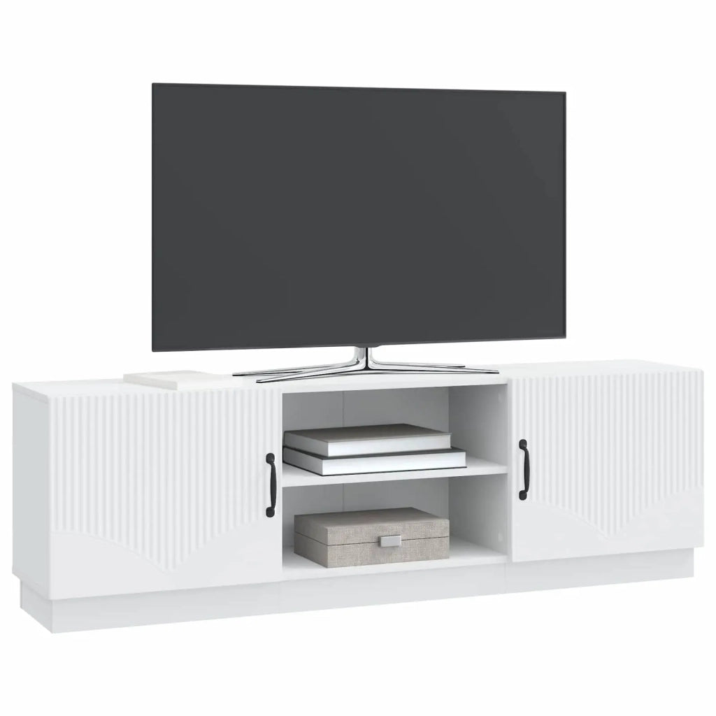 Mobile TV-Credenza per TV Bianco 150 x 31 x 47 cm Legno ingegnerizzato 369430