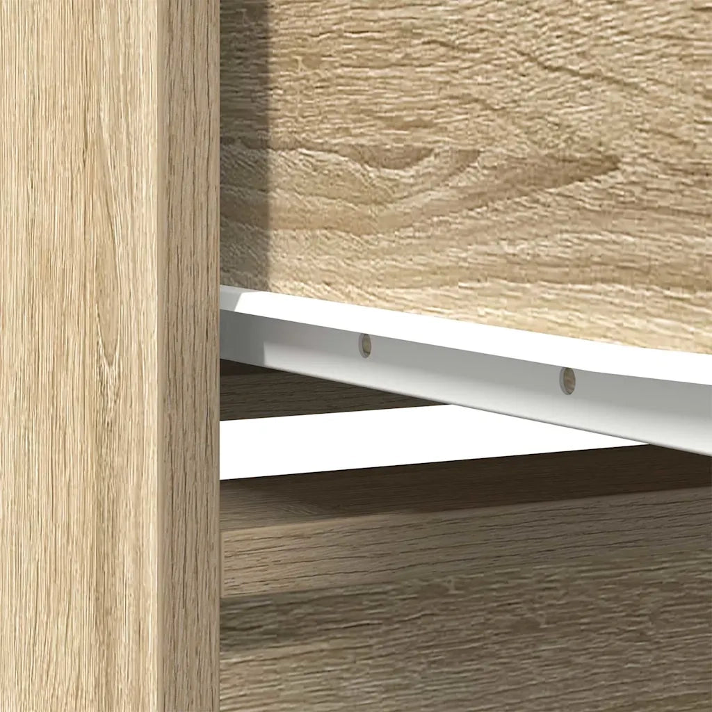vidaXL Armadio con Cassetto Rovere Sonoma 55,5x34x119,5 cm Truciolato