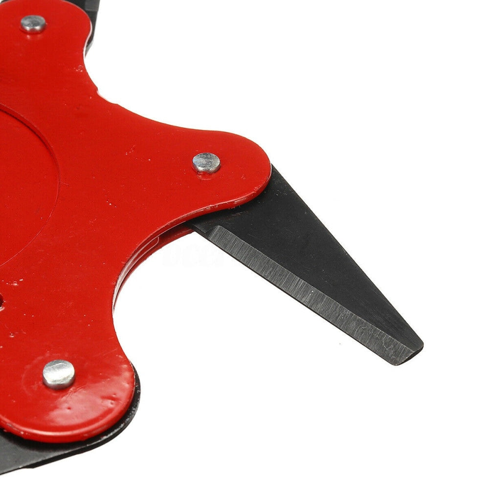 Trade Shop - Testina Ricambio Per Rasaerba Con 6 Lame In Acciaio Catena Decespugliatore Erba -