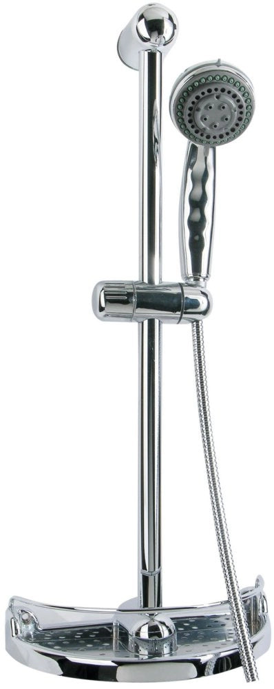 1pz saliscendi cm.60 diametro 25 apollo completi di portasapone jt-h-18 cod:ferx.40778