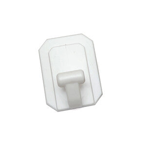GANCIO ADESIVO GIGANTE PLASTICA BIANCO BL 1 PZ- DIESSE- 12,0 confezione