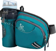 Cappelli con contenitore per bottiglia per uomo e donna - respiranti - corsa - bicicletta - campeggio - arrampicata - viaggi - camminata - jogging - addestramento cane - azzurro turquesa