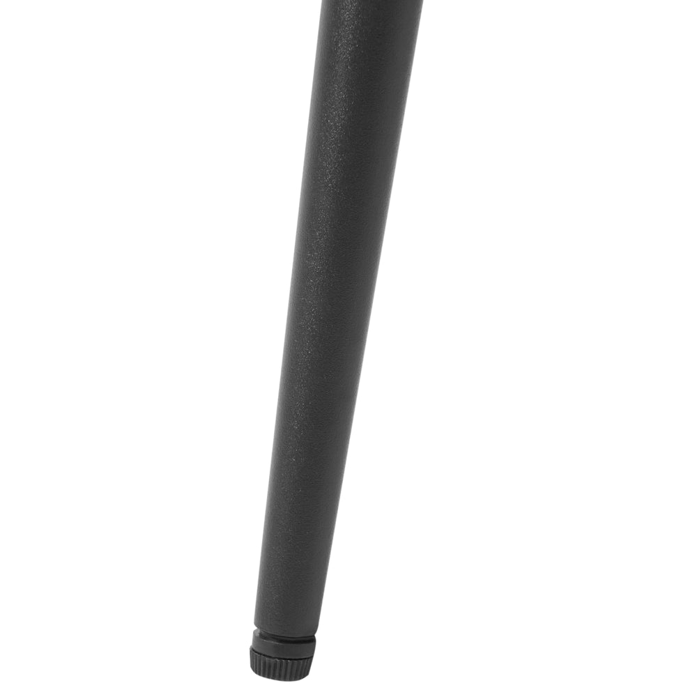 Set di 2 sedie da pranzo bouclè verde scuro braccioli schienale intagliato gambe in metallo moderna industriale
