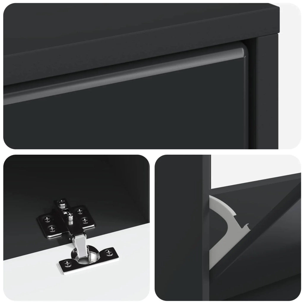 Mobile per scarpe BREDA 78 x 24 x 103 cm Legno ingegnerizzato 897536