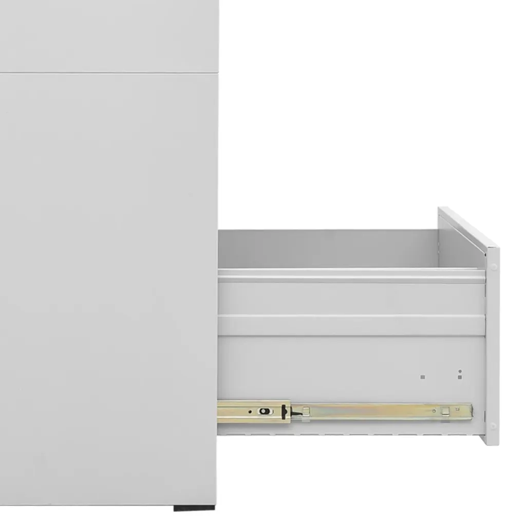 Armadio Classificatore Grigio Chiaro 46x62x164 cm in Acciaio cod mxl 68479