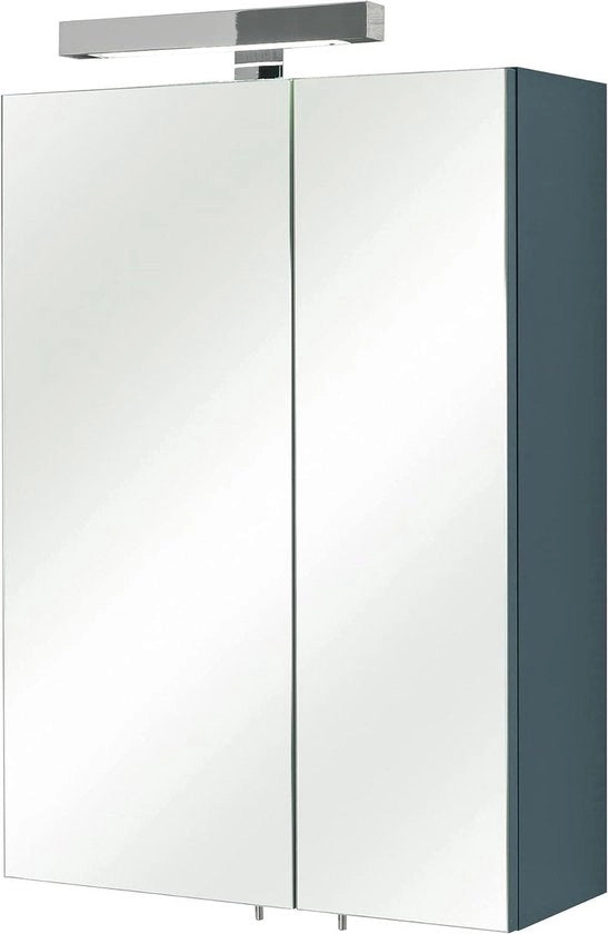 Specchio Decorativo in Legno Antracite Lucido 200 x 500 x 700 cm - 311 Mainz