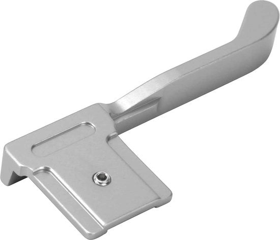 Flitsschermo Aluminium Duim Omhoog Rest Handgreep per Fuji X100V Zilver - Migliorata aderenza di prestazioni