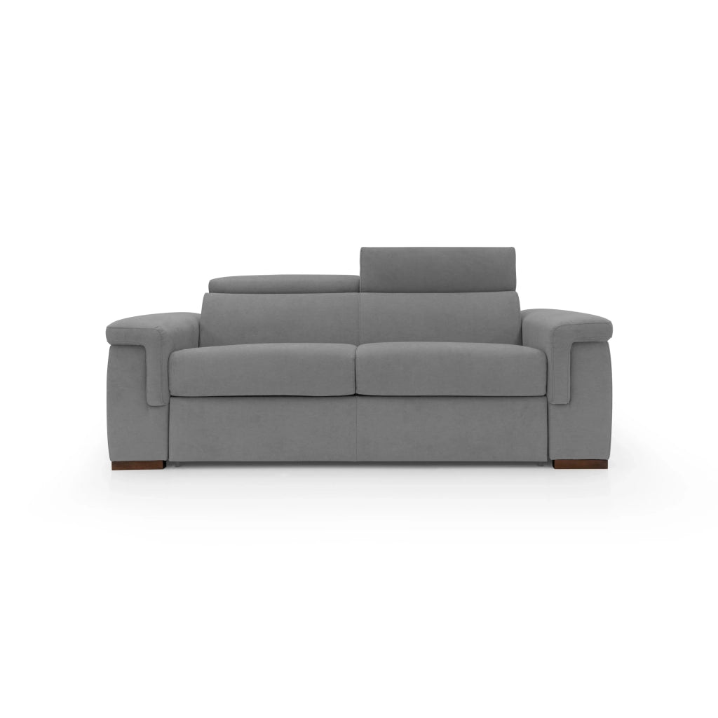 Giunone Divano letto mat. H18 200 cm (mat. 120x197 cm) grigio